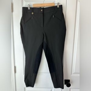 Royal Highness Equestrian Full Seat Breeches in Black (Size 36R)